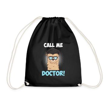 Doctorat 2022 Thèse de doctorat Disputation - Sac de sport léger - noir - Devant
