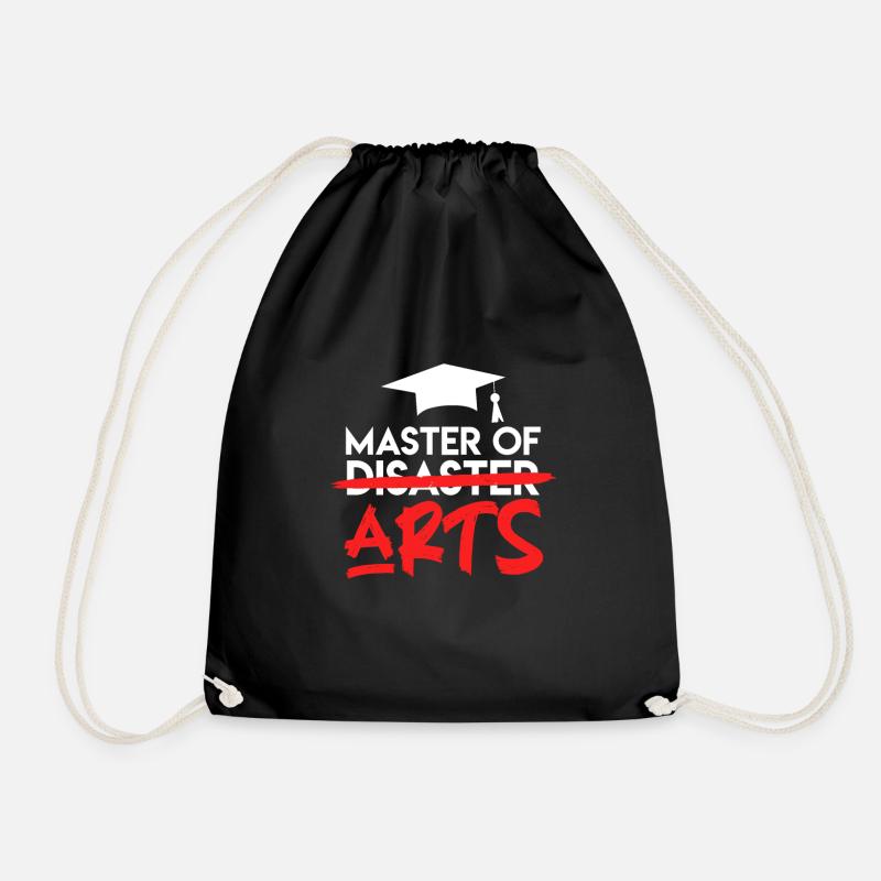Master of Arts Masterabschluss Master 2022 - Turnbeutel - Schwarz