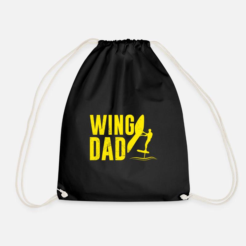Wing Dad Wing Surf Wing Foil - Turnbeutel - Schwarz