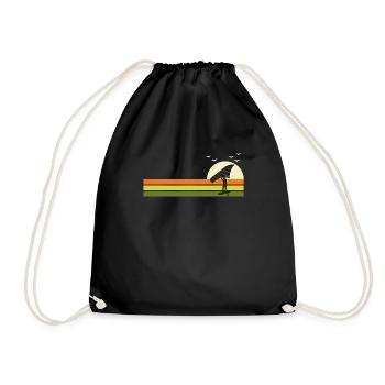 Wing Surf Retro Wing Foil Wingfoil - Turnbeutel - Schwarz - Vorne