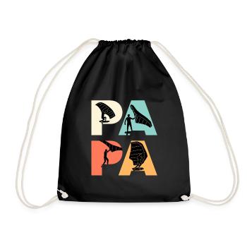 Wingfoil Papa Wing Surf Dad Wing Foil - Sac de sport léger - noir - Devant