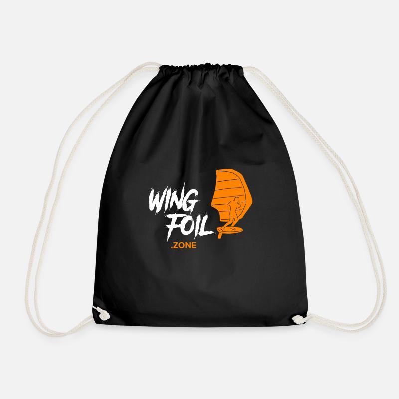 Wing Foil Zone Wing Surf Wingfoil - Turnbeutel - Schwarz
