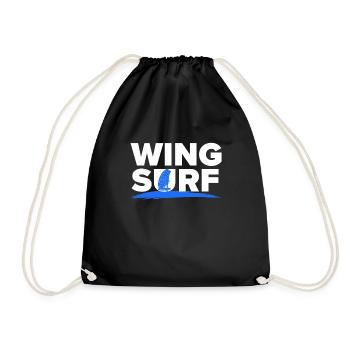 Wing Surf Wing Foil Wingsurf - Turnbeutel - Schwarz - Vorne