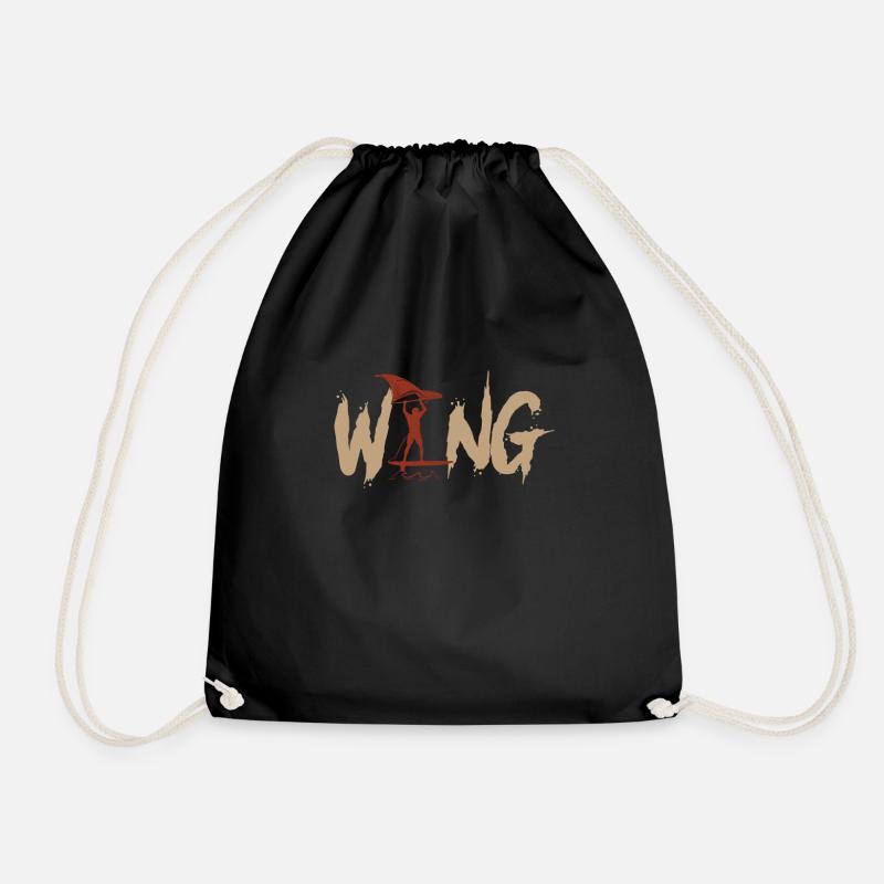 Wing Foiling Wing Surf Wing Foil Wingfoil - Turnbeutel - Schwarz