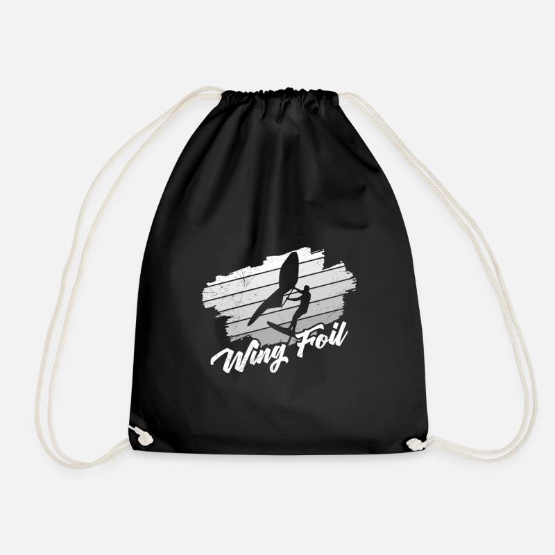 Wing Foil - Turnbeutel - Schwarz