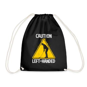 Golfeur gaucher Golfeur gaucher Golfeur - Sac de sport léger - noir - Devant