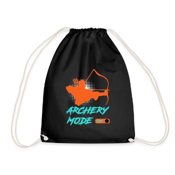Mode tir à l’arc sur archer - Sac de sport léger - noir - Devant