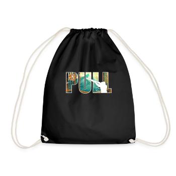 Tir de tir de pigeon d’argile Tireur sportif - Sac de sport léger - noir - Devant
