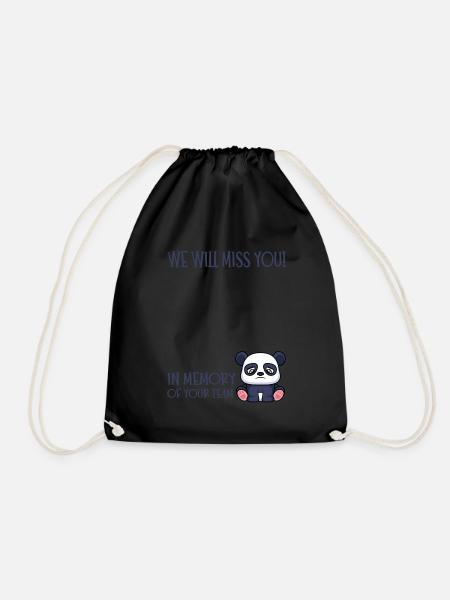 Changement d’emploi collègue coéquipier nouvel emploi - Sac de sport léger - noir