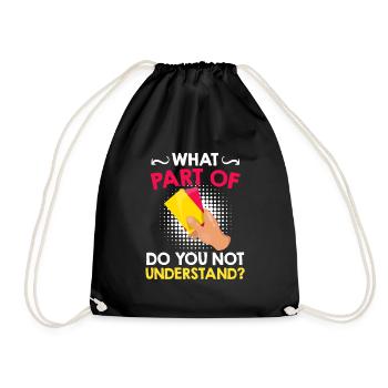 Verdict de l’arbitre - Sac de sport léger - noir - Devant