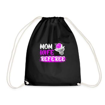 Maman Femme Arbitre Shiri Dames - Sac de sport léger - noir - Devant