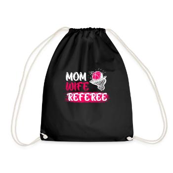 Maman Femme Arbitre Shiri Dames - Sac de sport léger - noir - Devant
