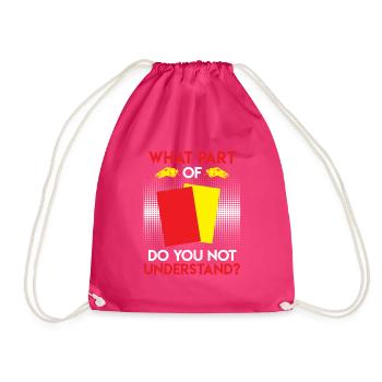 Shiri disant quelle partie vous ne comprenez pas - Sac de sport léger - fuchsia - Devant