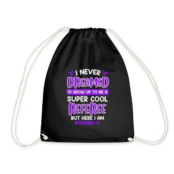 Super cool Arbitre Arbitre Dames - Sac de sport léger - noir - Devant