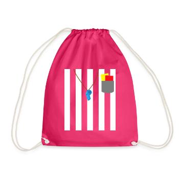 Tenue d’arbitre Devise Party Shiri - Sac de sport léger - fuchsia - Devant