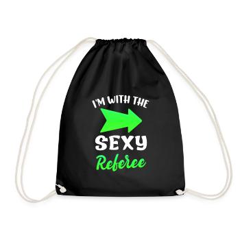 Épouse de l’épouse du juge Shiri - Sac de sport léger - noir - Devant