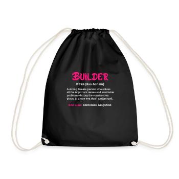 Définition du client de la cérémonie de clôture de la maison - Sac de sport léger - noir - Devant
