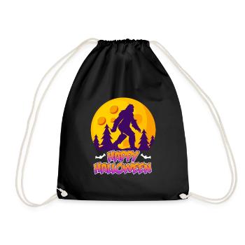 Happy Zombie Halloween - Turnbeutel - Schwarz - Vorne