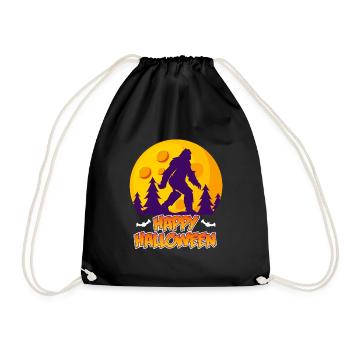 Happy Zombie Halloween - Turnbeutel - Schwarz - Vorne
