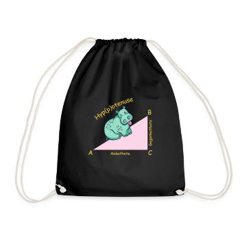 Professeur de mathématiques mathématicien Hippotenuse - Sac de sport léger - noir - Devant
