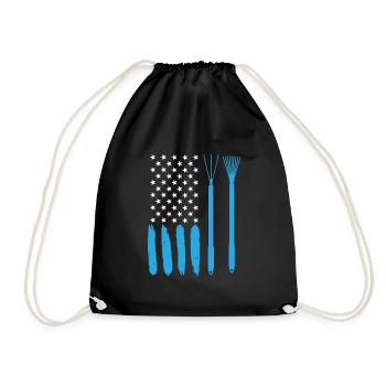 USA Gardener Data Center Jardinage - Sac de sport léger - noir - Devant
