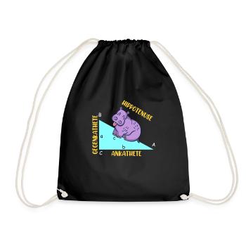 Hippotenuse Math - Sac de sport léger - noir - Devant