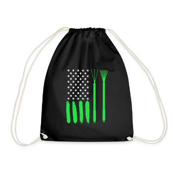 USA Gardener Data Center Jardinage - Sac de sport léger - noir - Devant