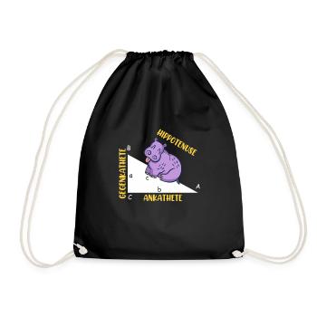 Hippotenuse Math - Sac de sport léger - noir - Devant