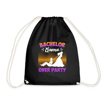 Game over - Jungesellenabschied Man Wedding - Sac de sport léger - noir - Devant
