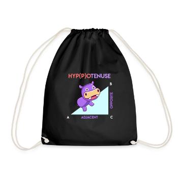 Hypoténuse Hippoténouse Math - Sac de sport léger - noir - Devant