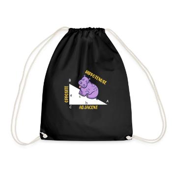 Hippotenuse Math - Sac de sport léger - noir - Devant