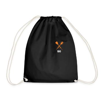 Dart Accessoires Darts Flight Darts 180 en Dart - Sac de sport léger - noir - Devant