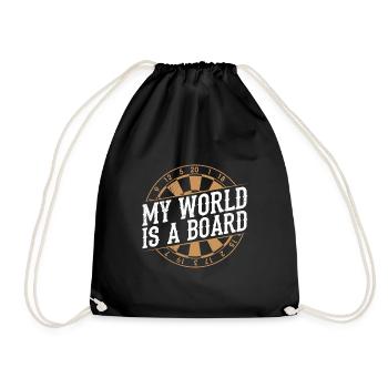 Fléchettes Fléchettes Dictons Fléchettes Accessoires Fléchettes Fléchettes - Sac de sport léger - noir - Devant