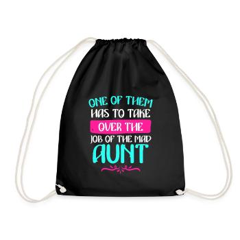 Il faut faire le travail de tante folle - Sac de sport léger - noir - Devant