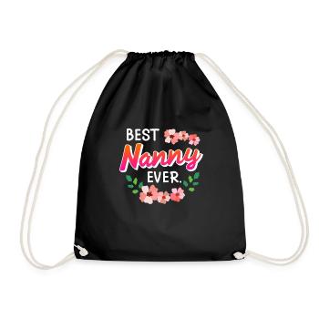 La meilleure assistante maternelle au monde Assistante maternelle - Sac de sport léger - noir - Devant