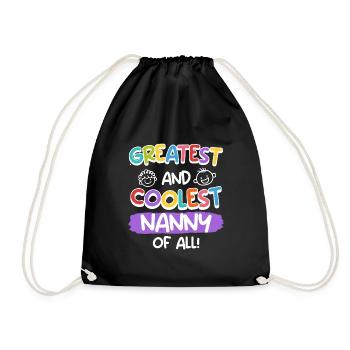 Vous êtes la meilleure et la plus cool assistante maternelle - Sac de sport léger - noir - Devant