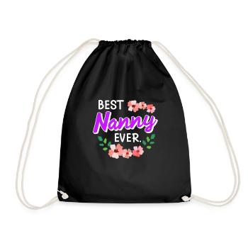 La meilleure assistante maternelle au monde Assistante maternelle - Sac de sport léger - noir - Devant