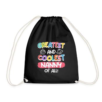 Vous êtes la meilleure et la plus cool assistante maternelle - Sac de sport léger - noir - Devant