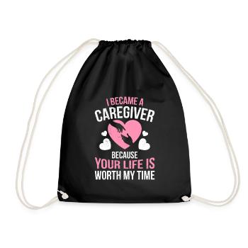 Votre vie est importante pour moi Aidant Aidant - Sac de sport léger - noir - Devant
