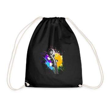 Professeur de violon Professeur de violon J’apprends le violon - Sac de sport léger - noir - Devant