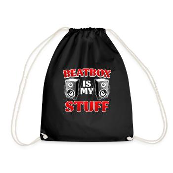 HipHop Beatbox est mon truc de chanteur - Sac de sport léger - noir - Devant