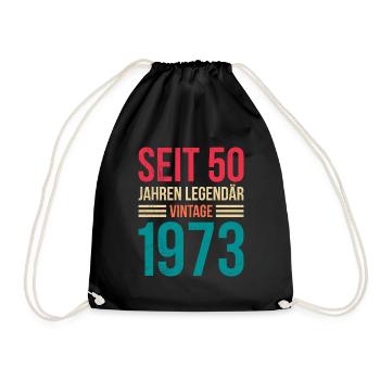 Des hommes légendaires de 50 ans depuis 50 ans - Sac de sport léger - noir - Devant