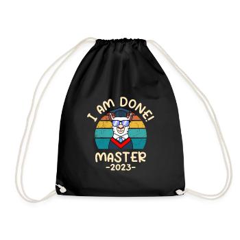 Ready! Master 2023 - Drawstring Bag - black - Front