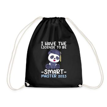 Licence Panda pour Smart Shit Master 2023 - Sac de sport léger - noir - Devant