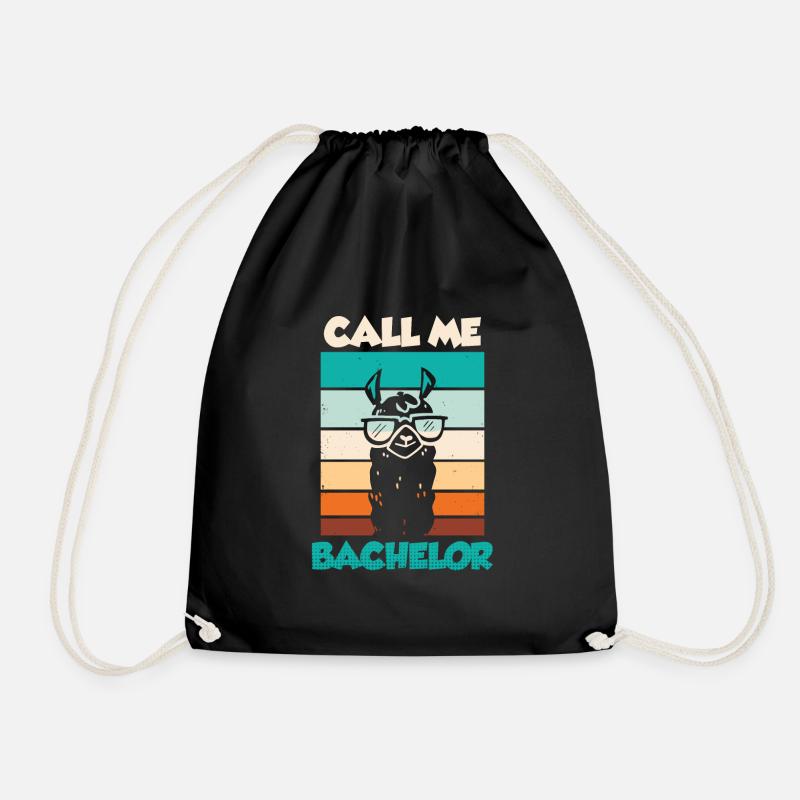 Call me Bachelor 2023 Bachelor Abschluss - Turnbeutel - Schwarz