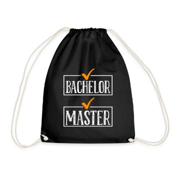 Enfin terminé Bachelor’s degree Master - Sac de sport léger - noir - Devant