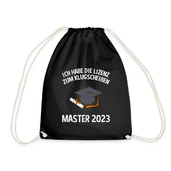 Licence pour le Master Klugsceiß 2023 - Sac de sport léger - noir - Devant
