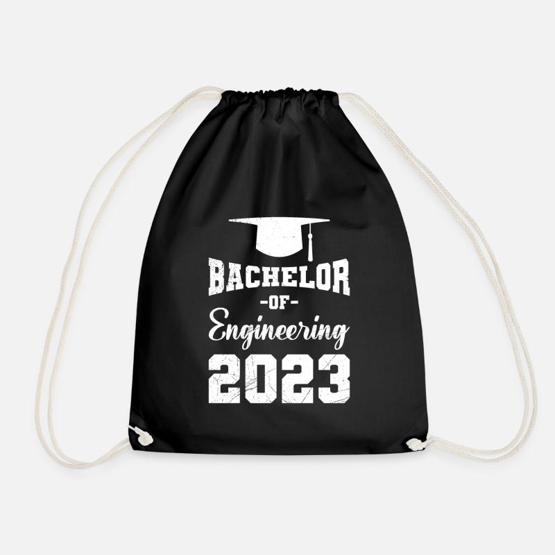Bachelor of Engineering 2023 Bachelor Abschluss - Turnbeutel - Schwarz