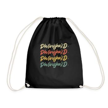 Phinished Fini Docteur Doctorat Doctorat - Sac de sport léger - noir - Devant