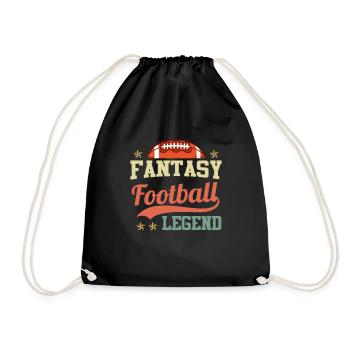 Fantasy Football Legend Fantasy Football Champion - Drawstring Bag - black - Front